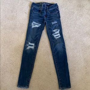 American eagle super super stretch X jeans